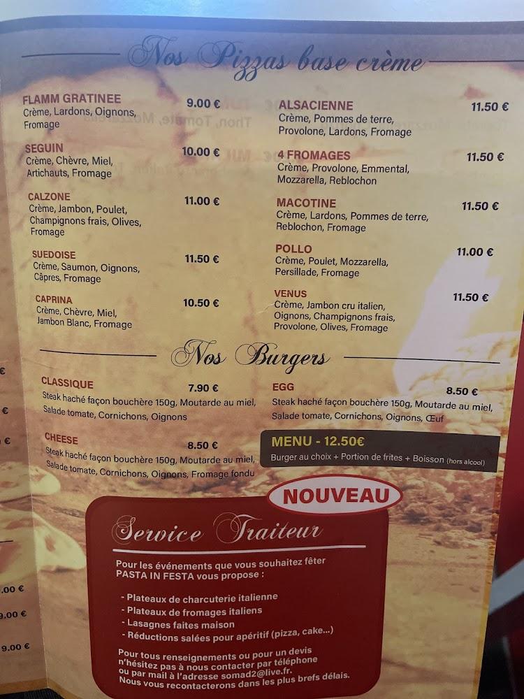 Pasta In Festa - Menu Image 3